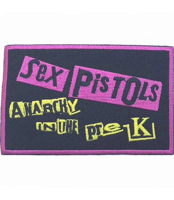 THE SEX PISTOLS: ANARCHY IN THE PREUK PATCH PARCHE LICENCIA OFICIAL SPPAT01