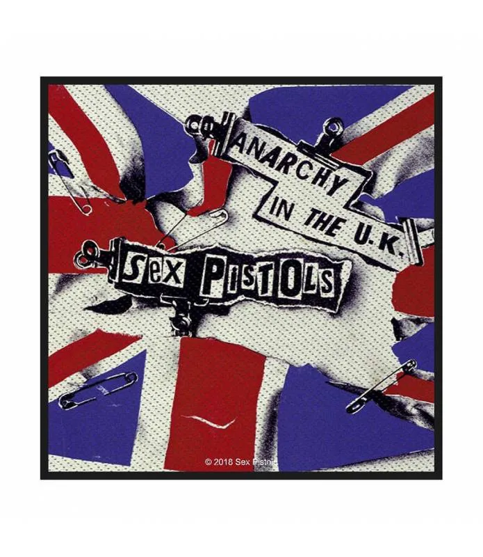 THE SEX PISTOLS: Anarchy in the UK Patch Parche Licencia Oficial RockOff SPR3051