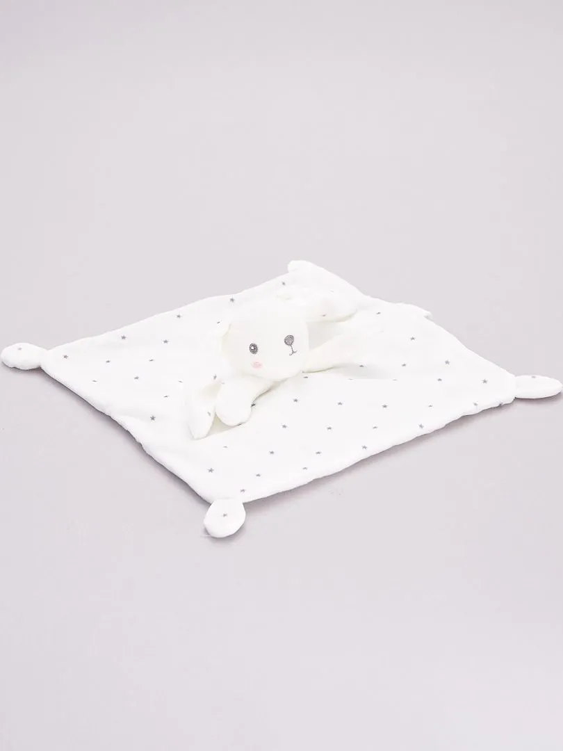 TRAPITO DE TERCIOPELO  BLANCO