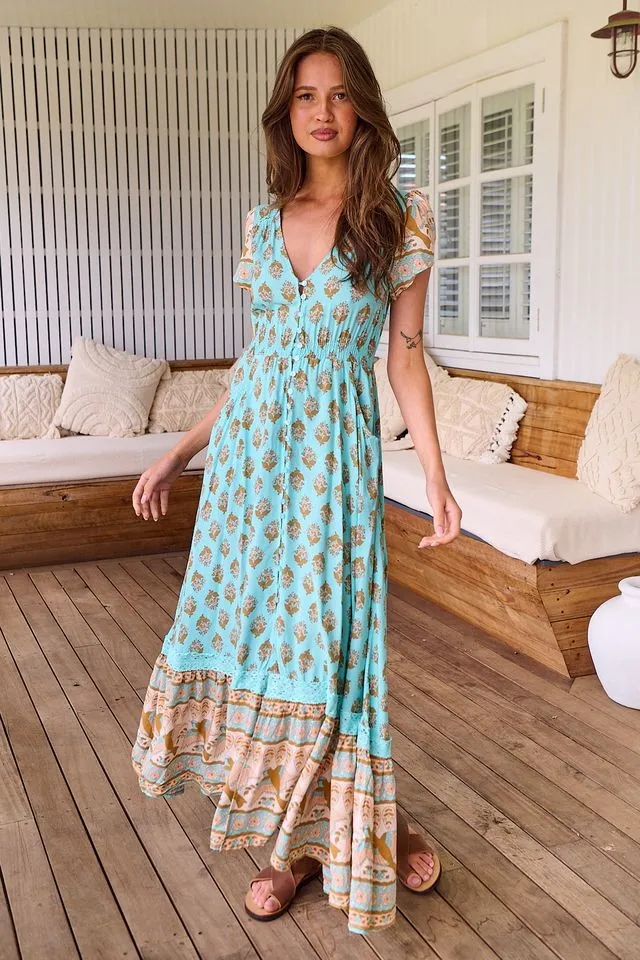 Vestido largo Aquarius
