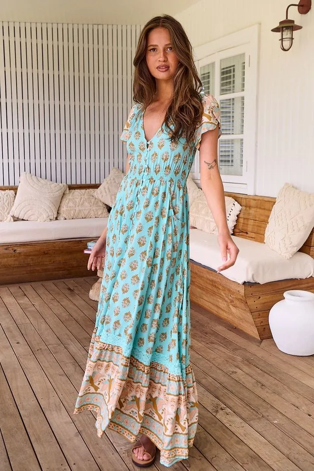 Vestido largo Aquarius