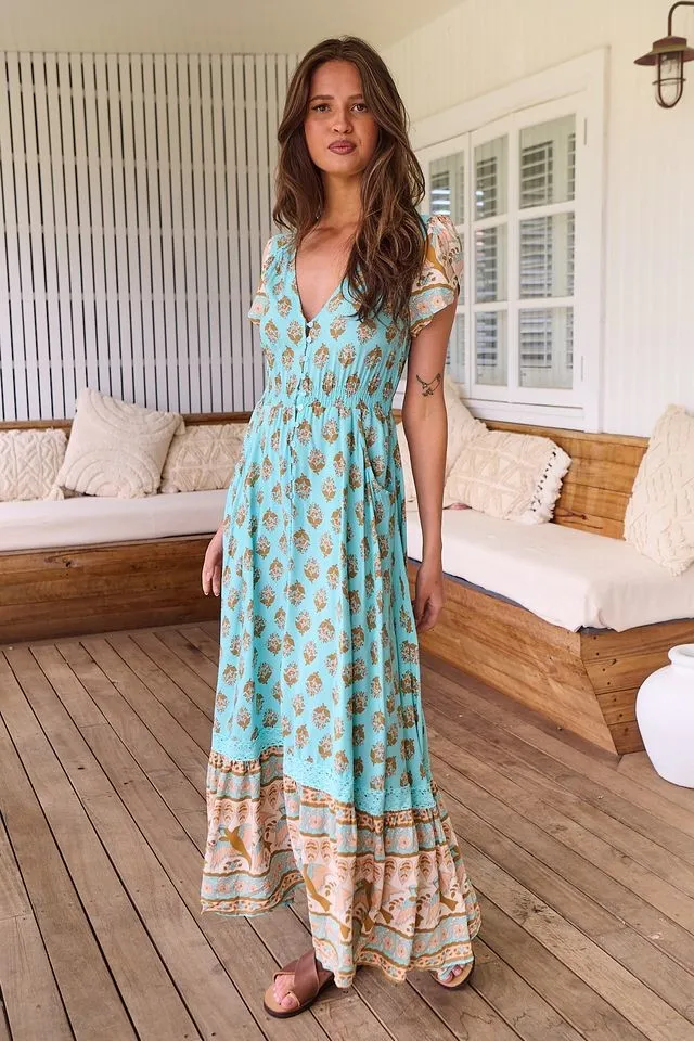 Vestido largo Aquarius