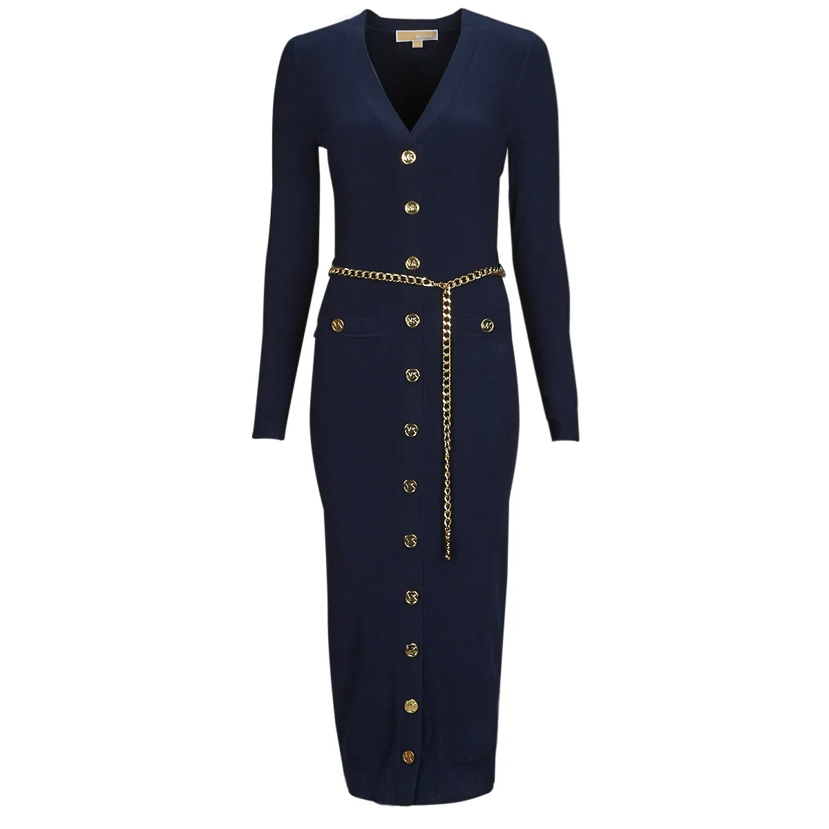 VNK MK SNAPS MIDI CARDI