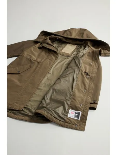 WOOLRICH Anorak Authentic 3 In 1 Mujer Dark Green