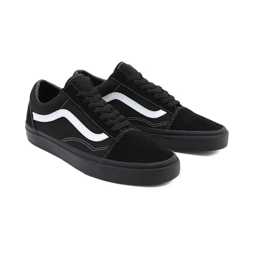 Zapas Vans Old Skool Suede/Canvas Negra y Blanca