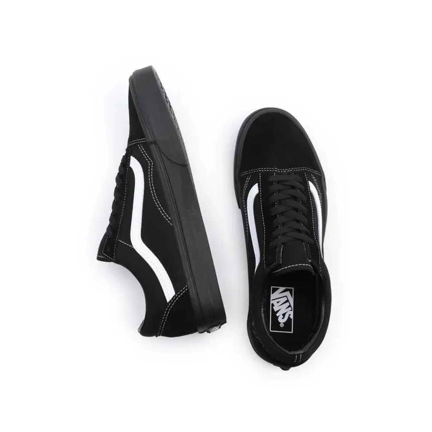 Zapas Vans Old Skool Suede/Canvas Negra y Blanca