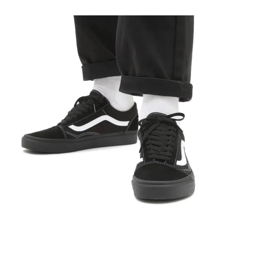 Zapas Vans Old Skool Suede/Canvas Negra y Blanca