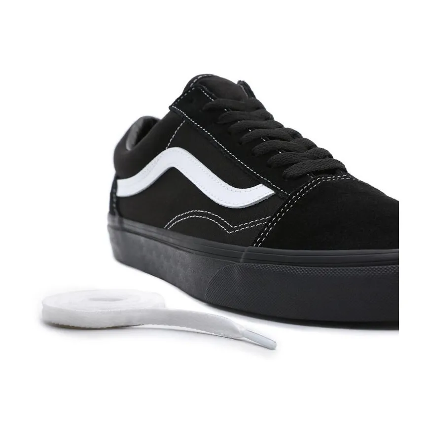 Zapas Vans Old Skool Suede/Canvas Negra y Blanca