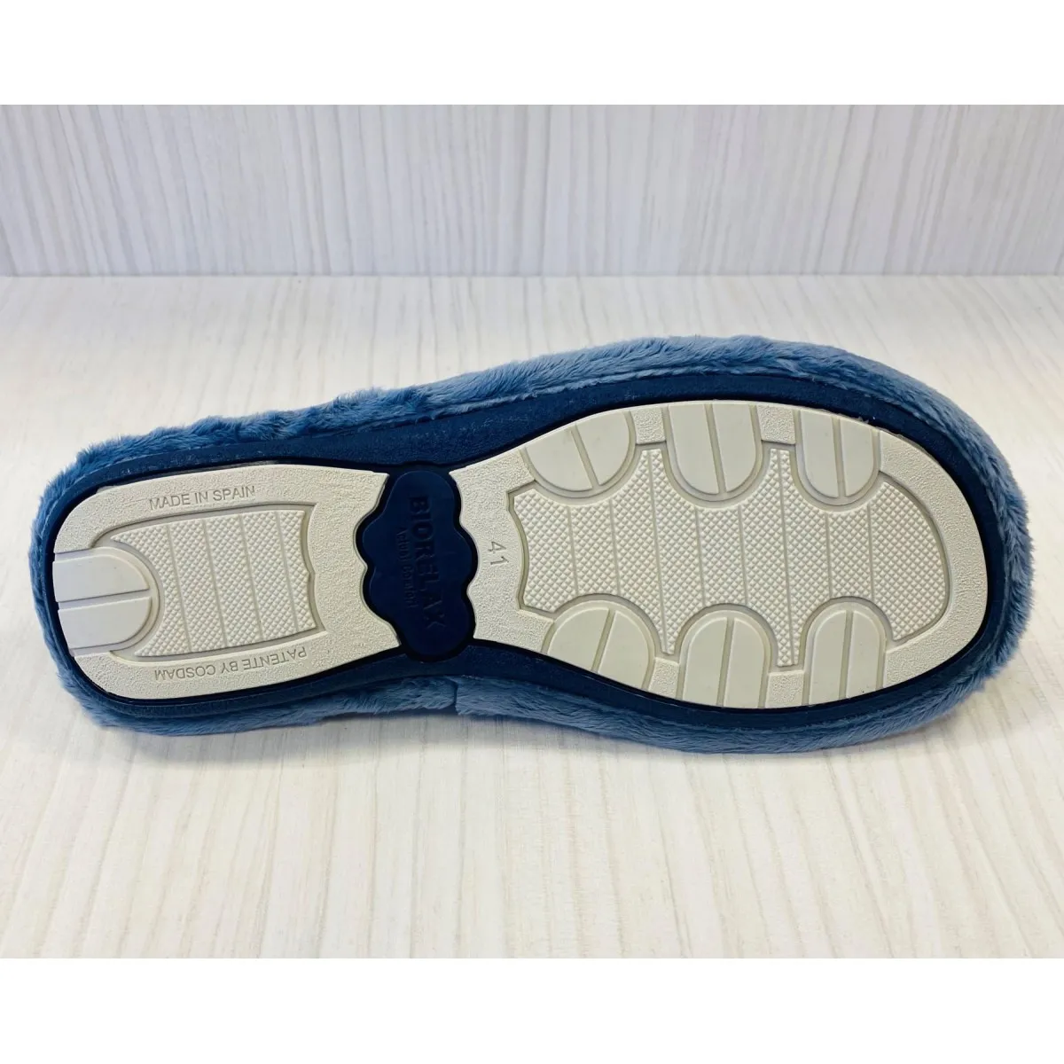 Zapatilla Biorelax oferta talla 44 hombre estampada y acolchada pelo Bio1420