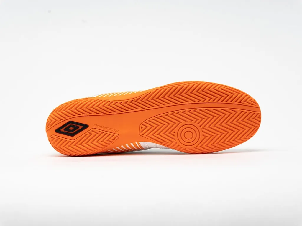 Zapatilla de Fútbol Sala Umbro Sala Liga II White / Orange / Black