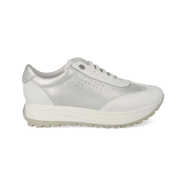 ZAPATILLAS BLANCAS DE VESTIR MUJER MOD. FLINDERS BLANCA