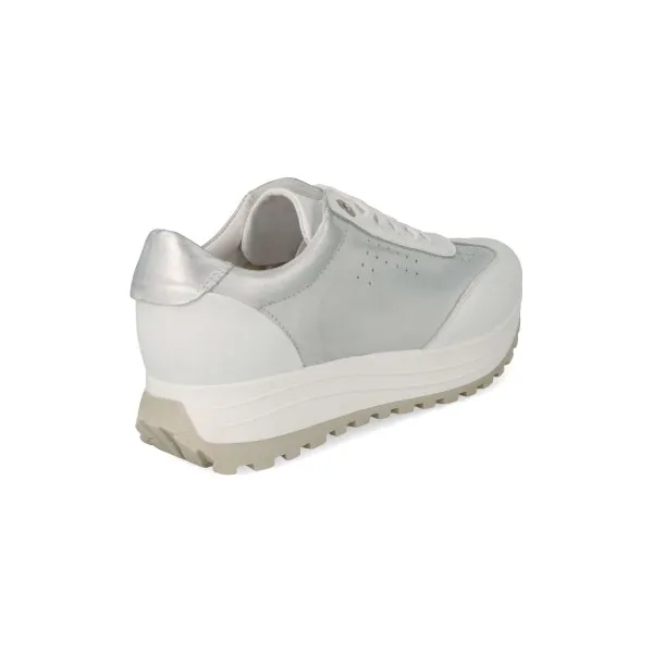 ZAPATILLAS BLANCAS DE VESTIR MUJER MOD. FLINDERS BLANCA