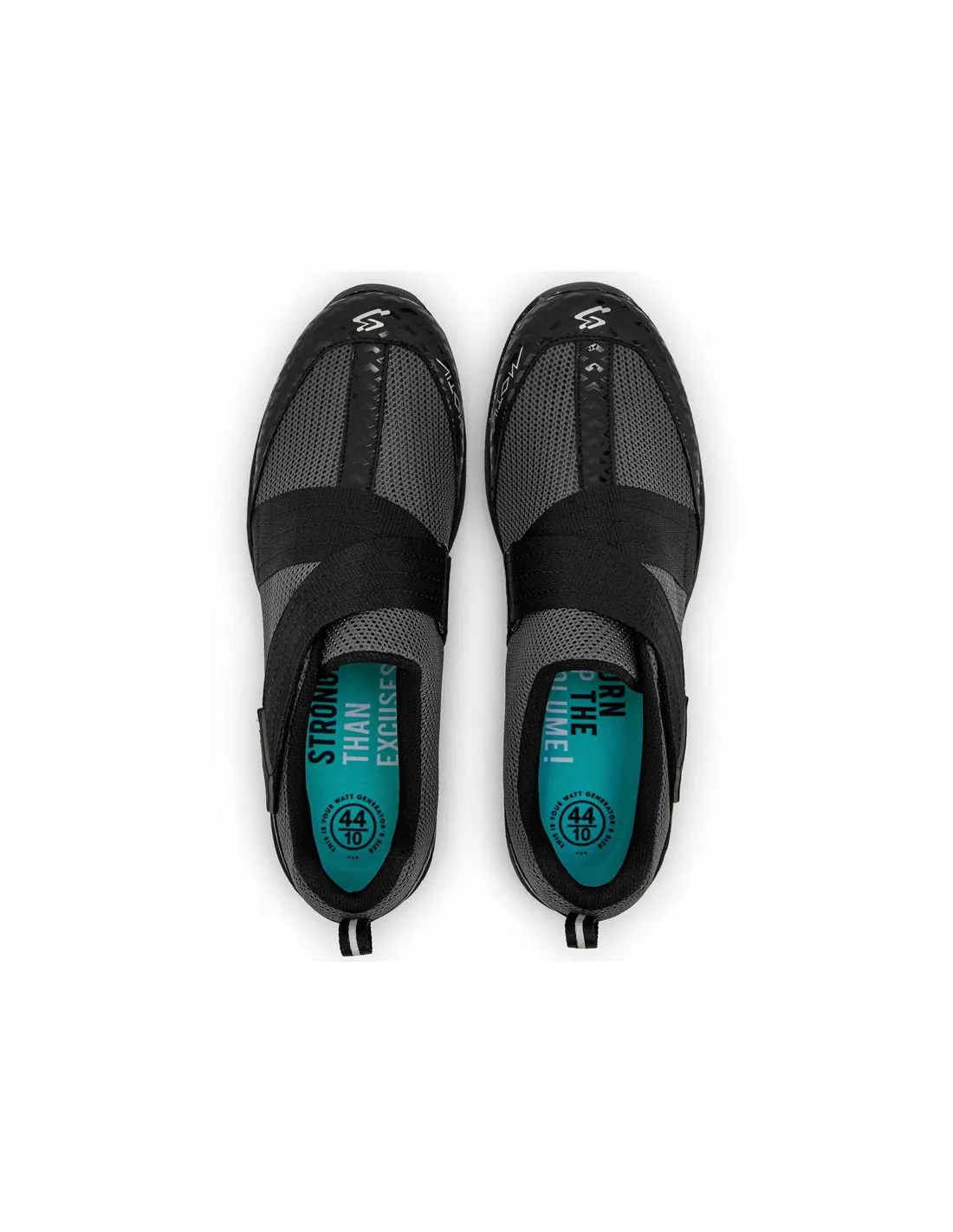 Zapatillas de ciclismo Spiuk Motiv Indoor Negro/Gris
