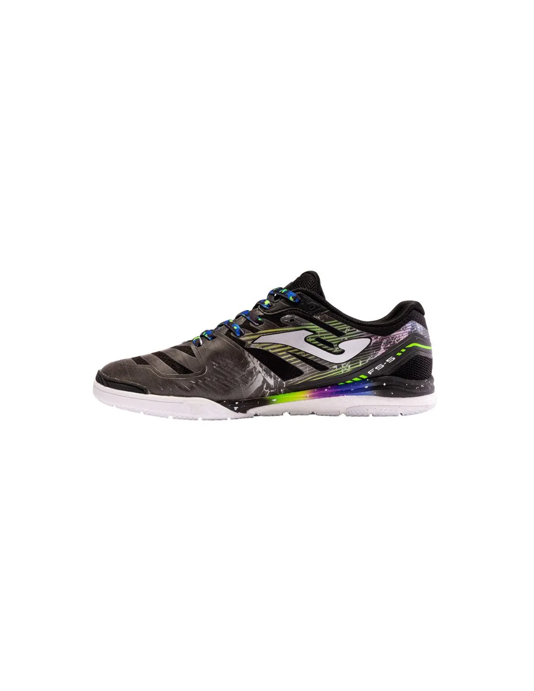 Zapatillas de Fútbol Sala Joma Regate Rebound 2401 Negro Indoor Niño