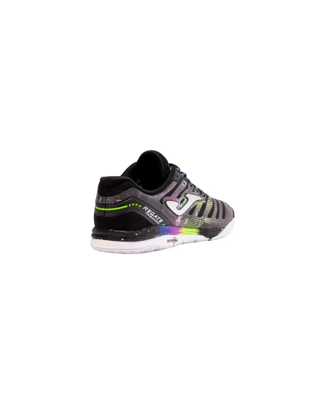 Zapatillas de Fútbol Sala Joma Regate Rebound 2401 Negro Indoor Niño