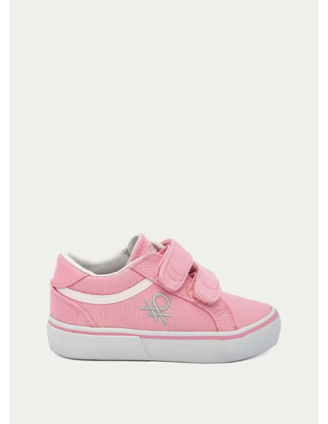 ZAPATILLAS DE LONA BENETTON 110115 ROSA 