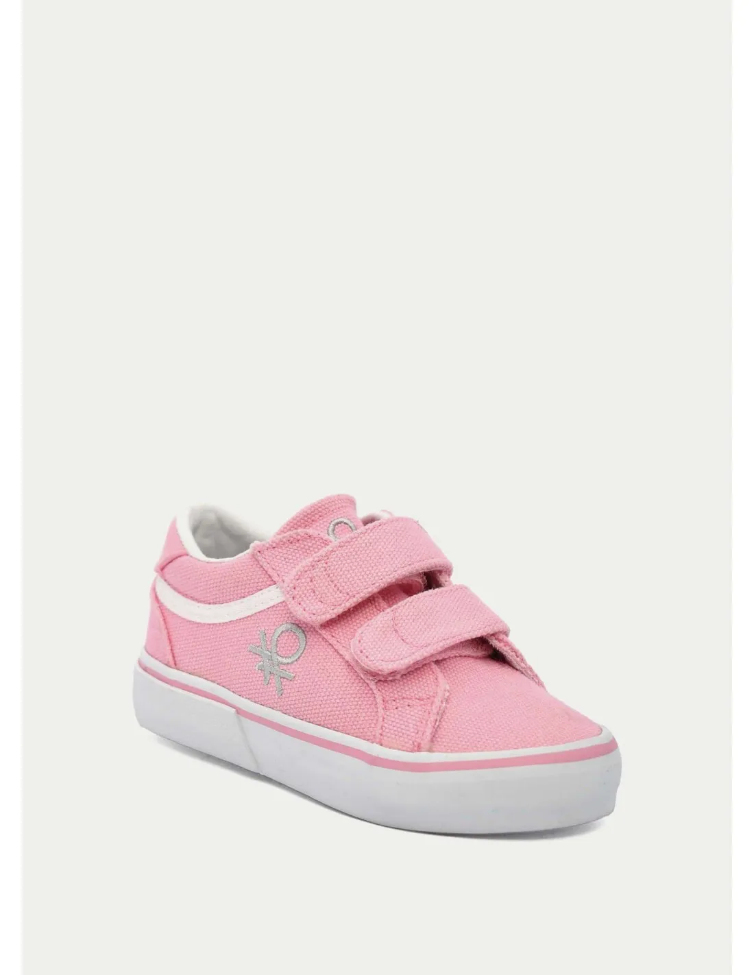 ZAPATILLAS DE LONA BENETTON 110115 ROSA 