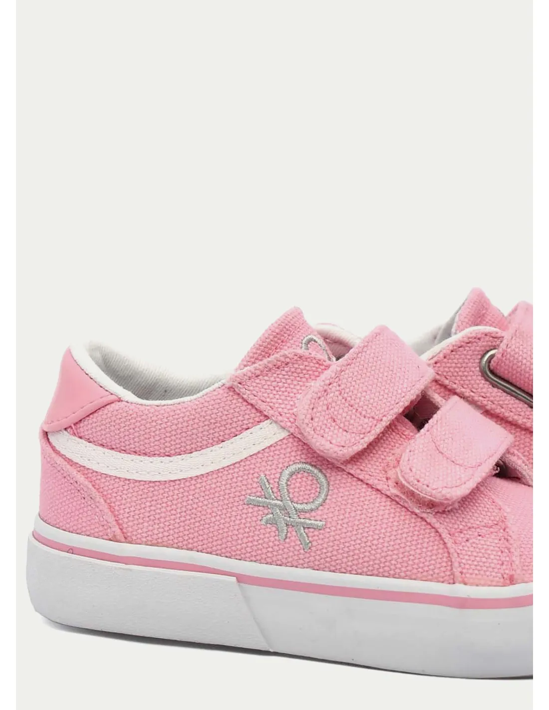 ZAPATILLAS DE LONA BENETTON 110115 ROSA 