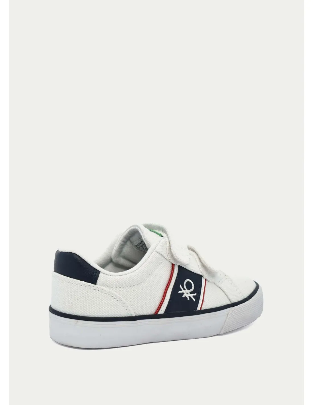 ZAPATILLAS DE LONA BENETTON 110220 BLANCO 