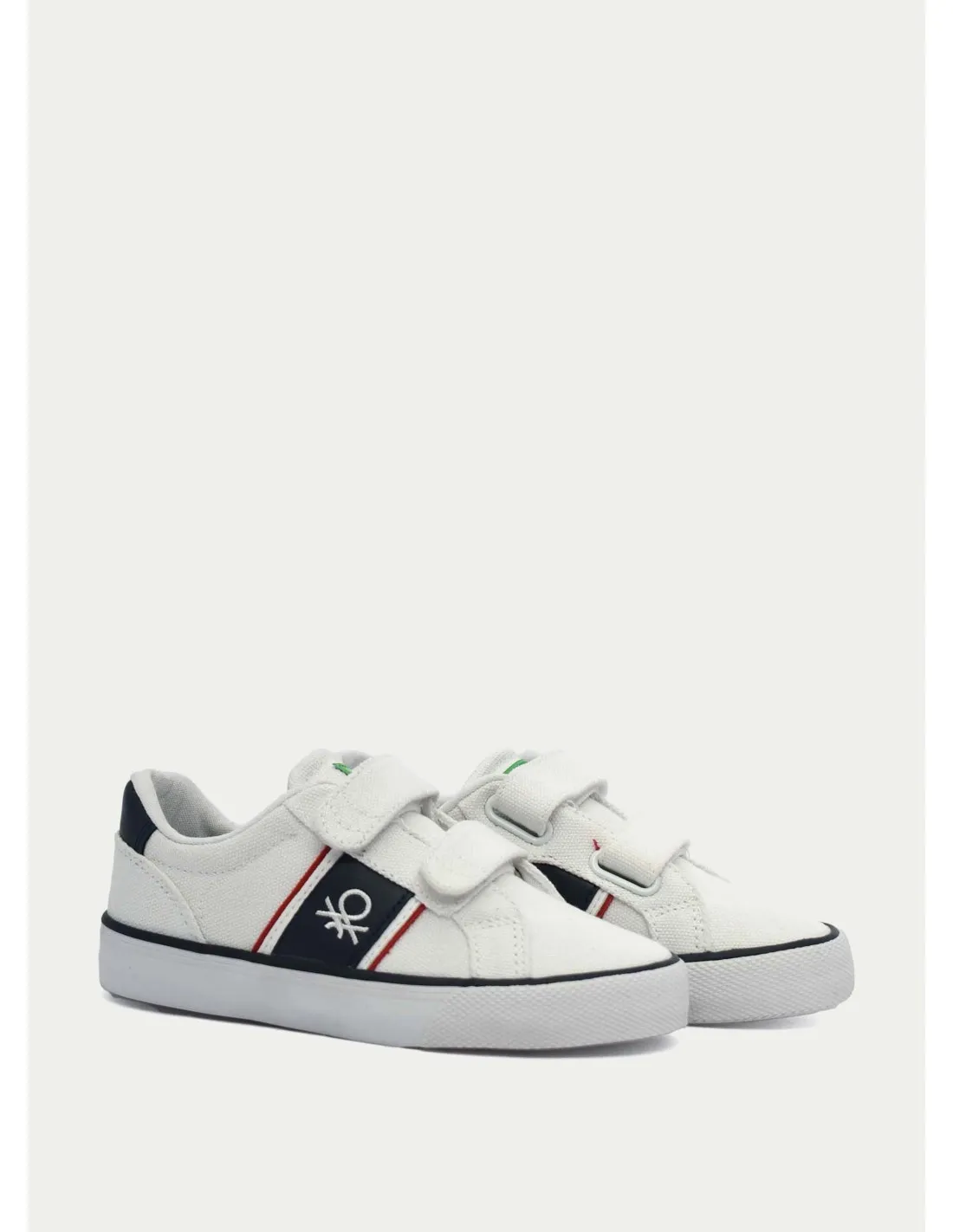 ZAPATILLAS DE LONA BENETTON 110220 BLANCO 