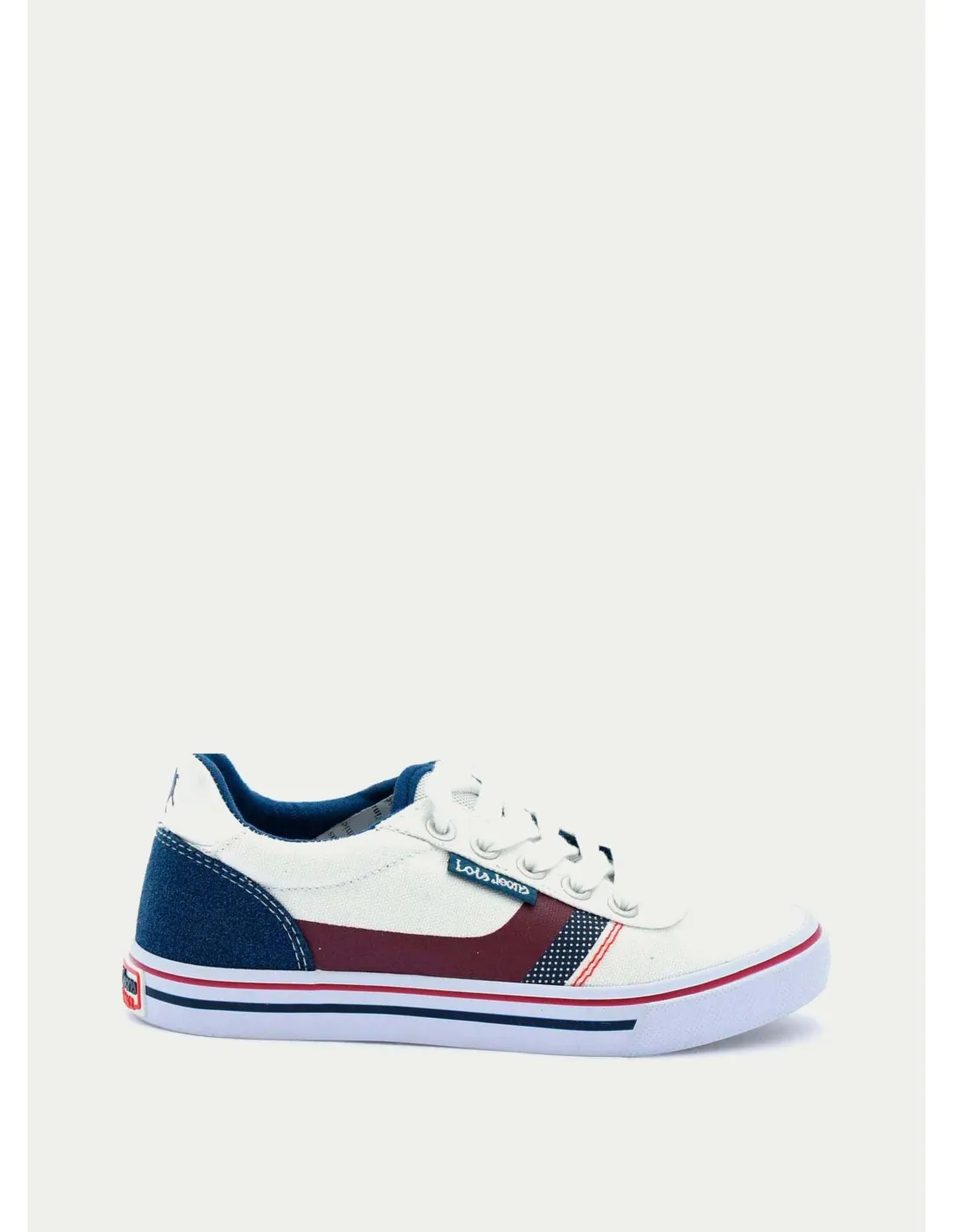 ZAPATILLAS DE LONA LOIS 60078 BLANCO 