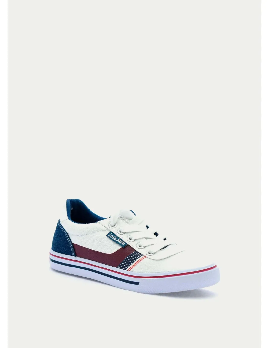 ZAPATILLAS DE LONA LOIS 60078 BLANCO 