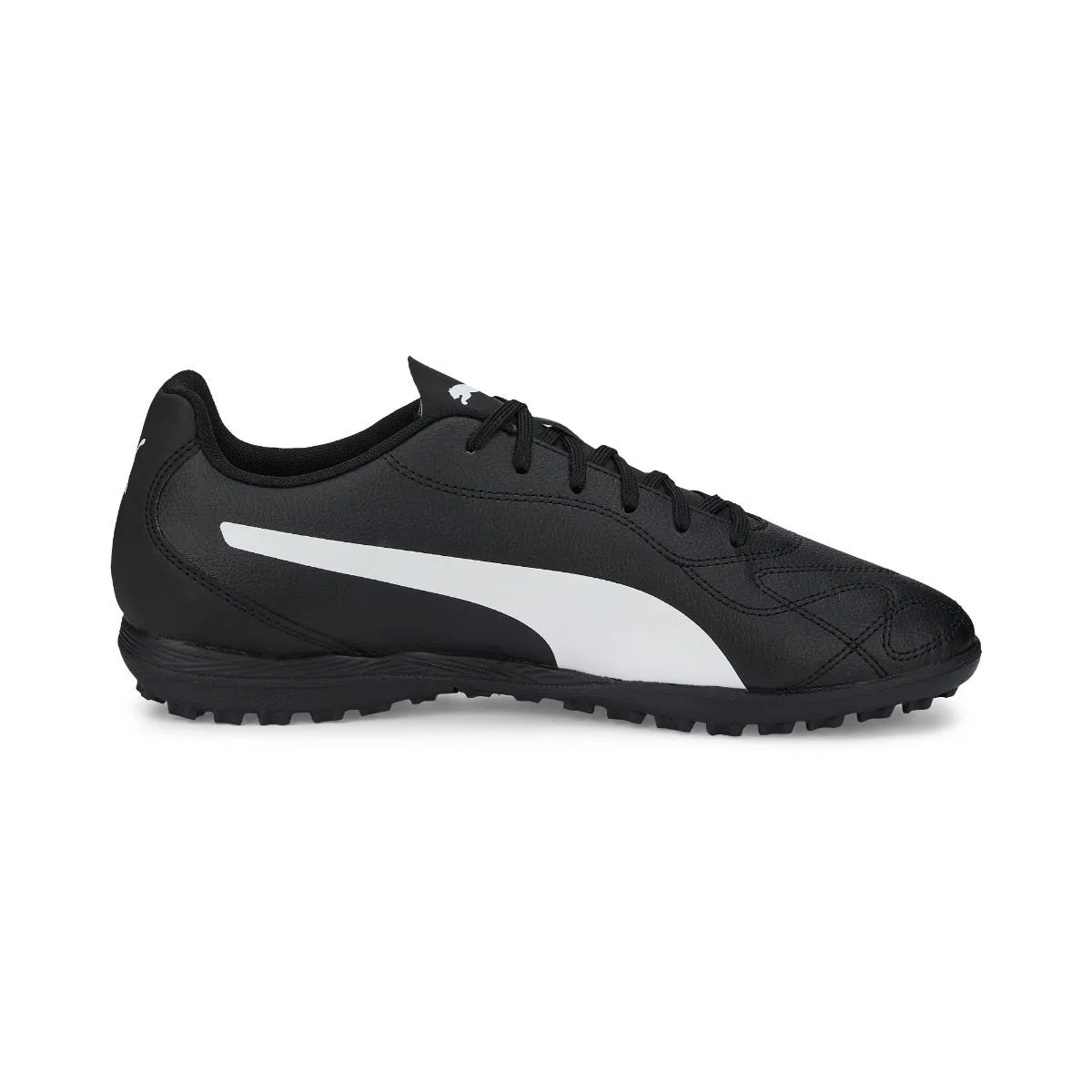 Zapatillas Futbolito Hombre Puma Monarch II Negra/Blanca