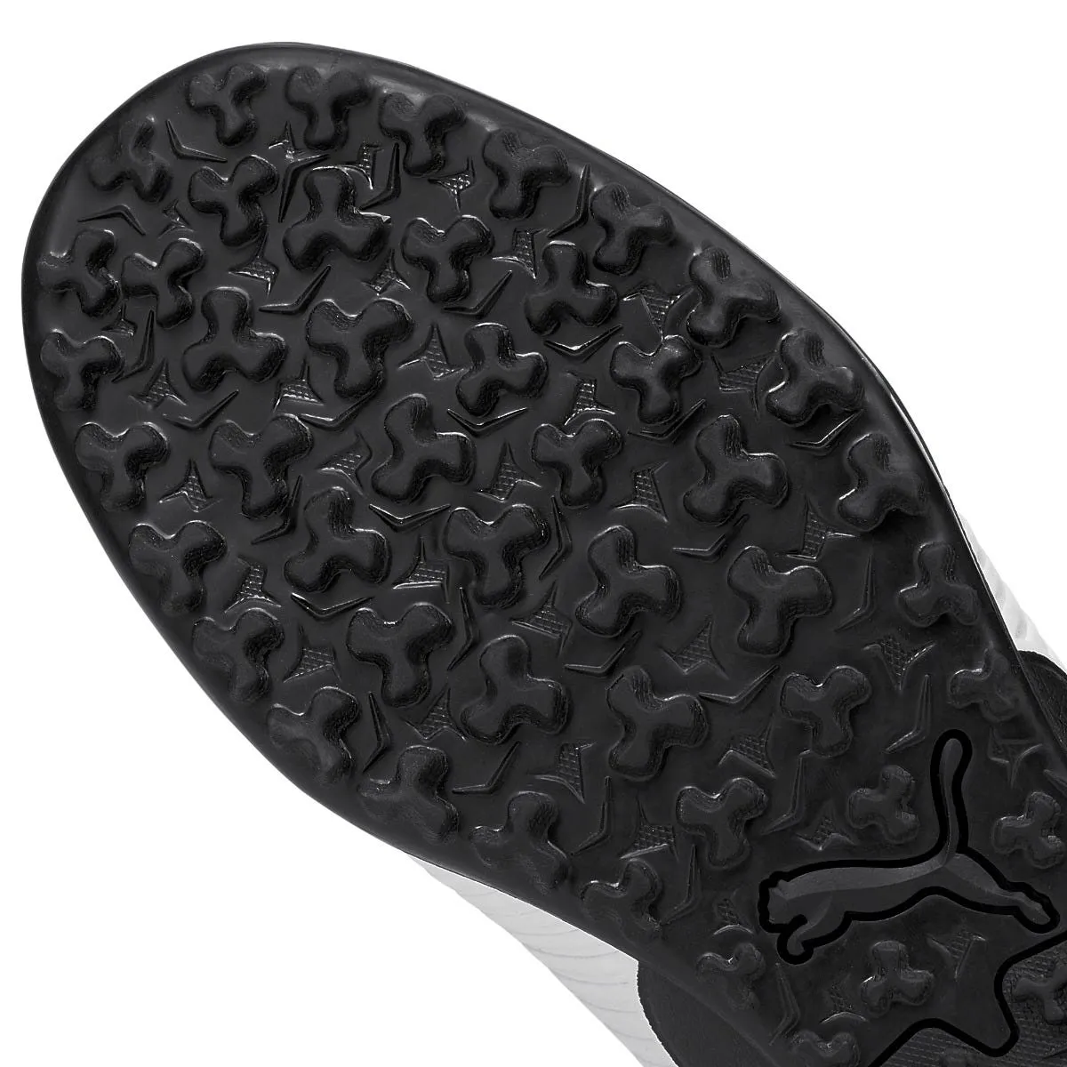 Zapatillas Futbolito Hombre Puma Monarch II Negra/Blanca