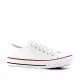 Zapatillas lona Owel quincy blanca con puntera reforazada