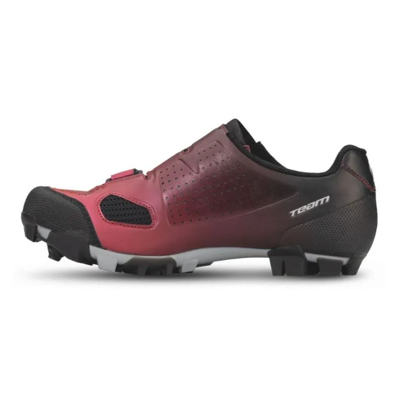 Zapatillas mujer Scott Mtb Team Boa (negro desteñido/rojo metalizado)