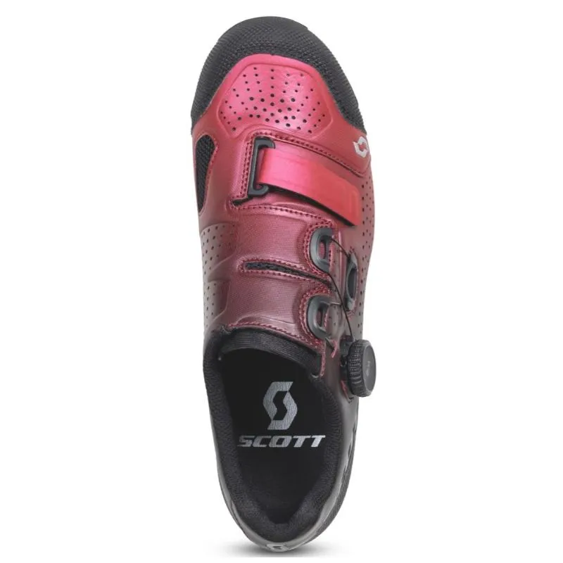 Zapatillas mujer Scott Mtb Team Boa (negro desteñido/rojo metalizado)