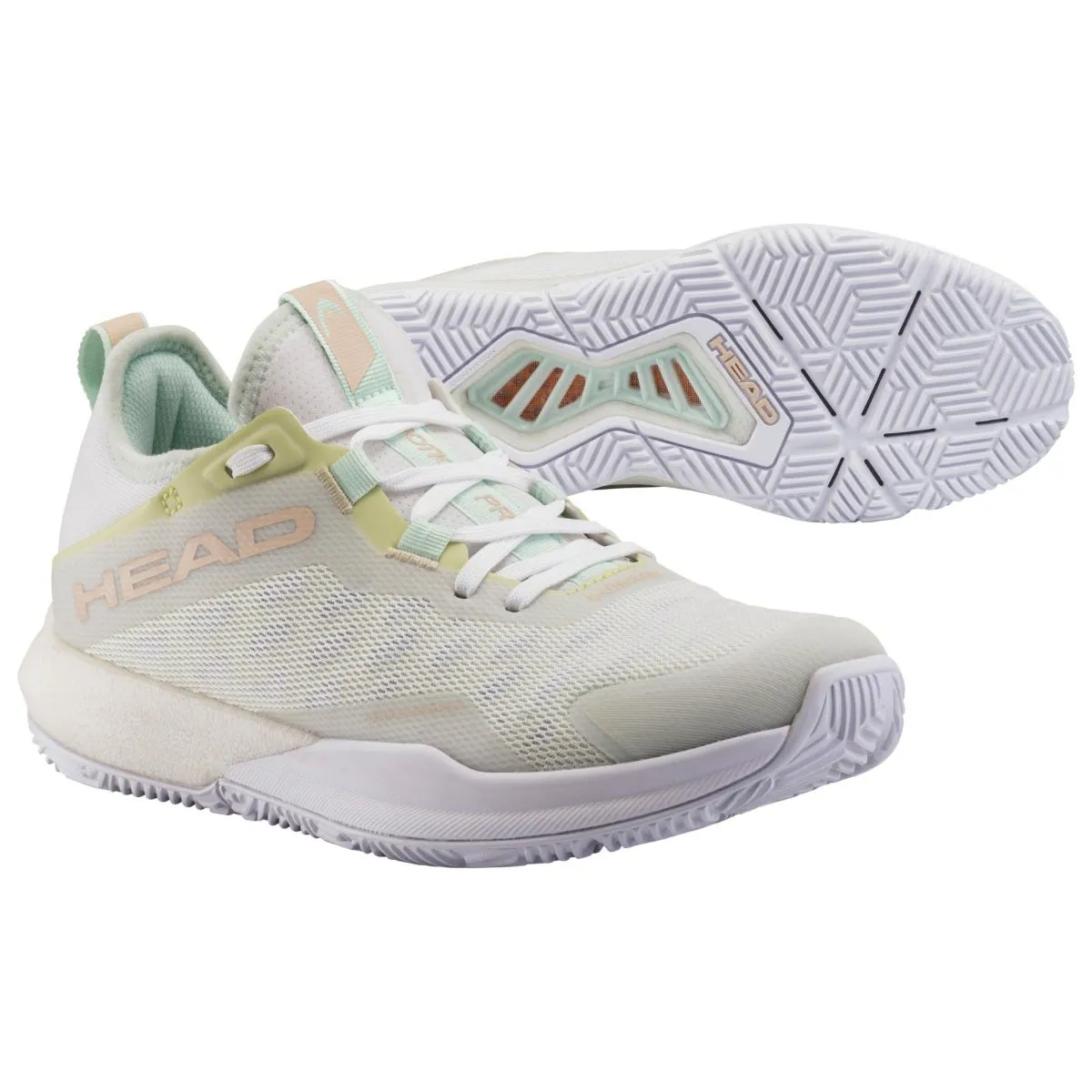 Zapatillas Pádel Mujer Head Motion Pro Padel Blanca