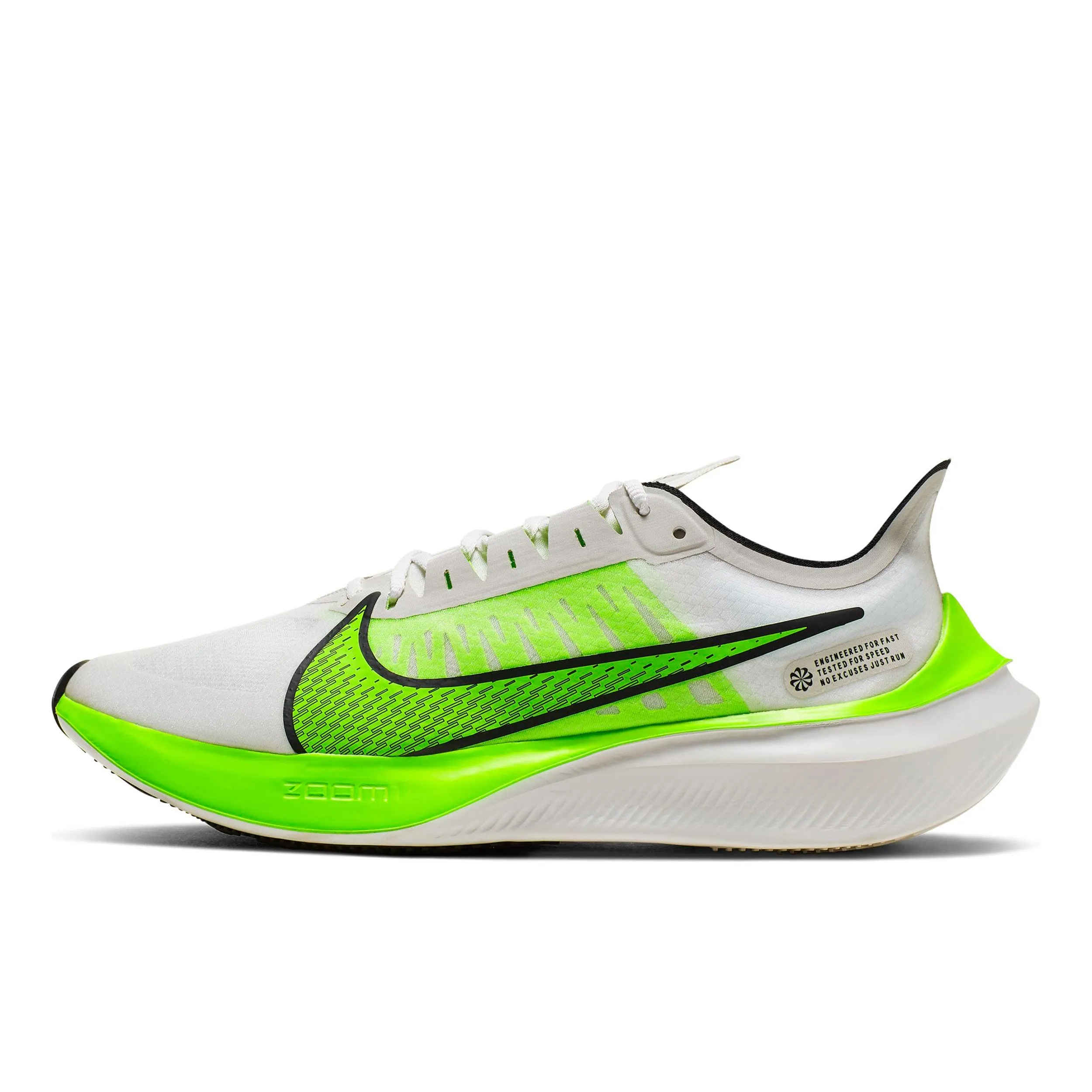 Zapatillas Running Hombre Nike Zoom Gravity Blanca/Limón 
