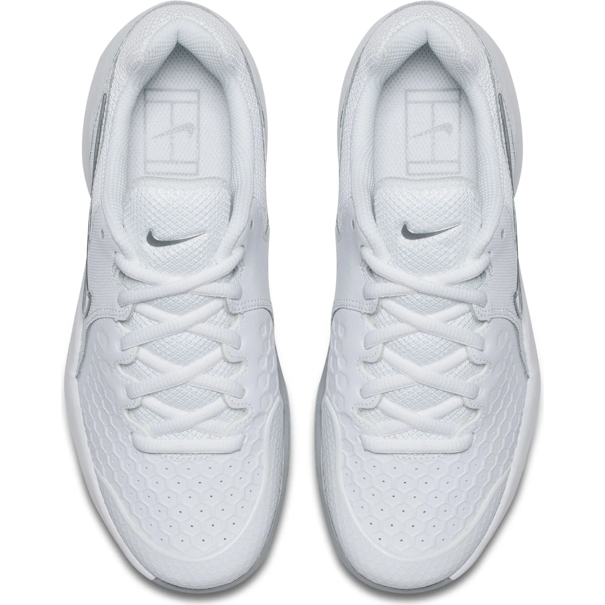 Zapatillas Tenis Mujer Nike Air Zoom Resistance Blanca
