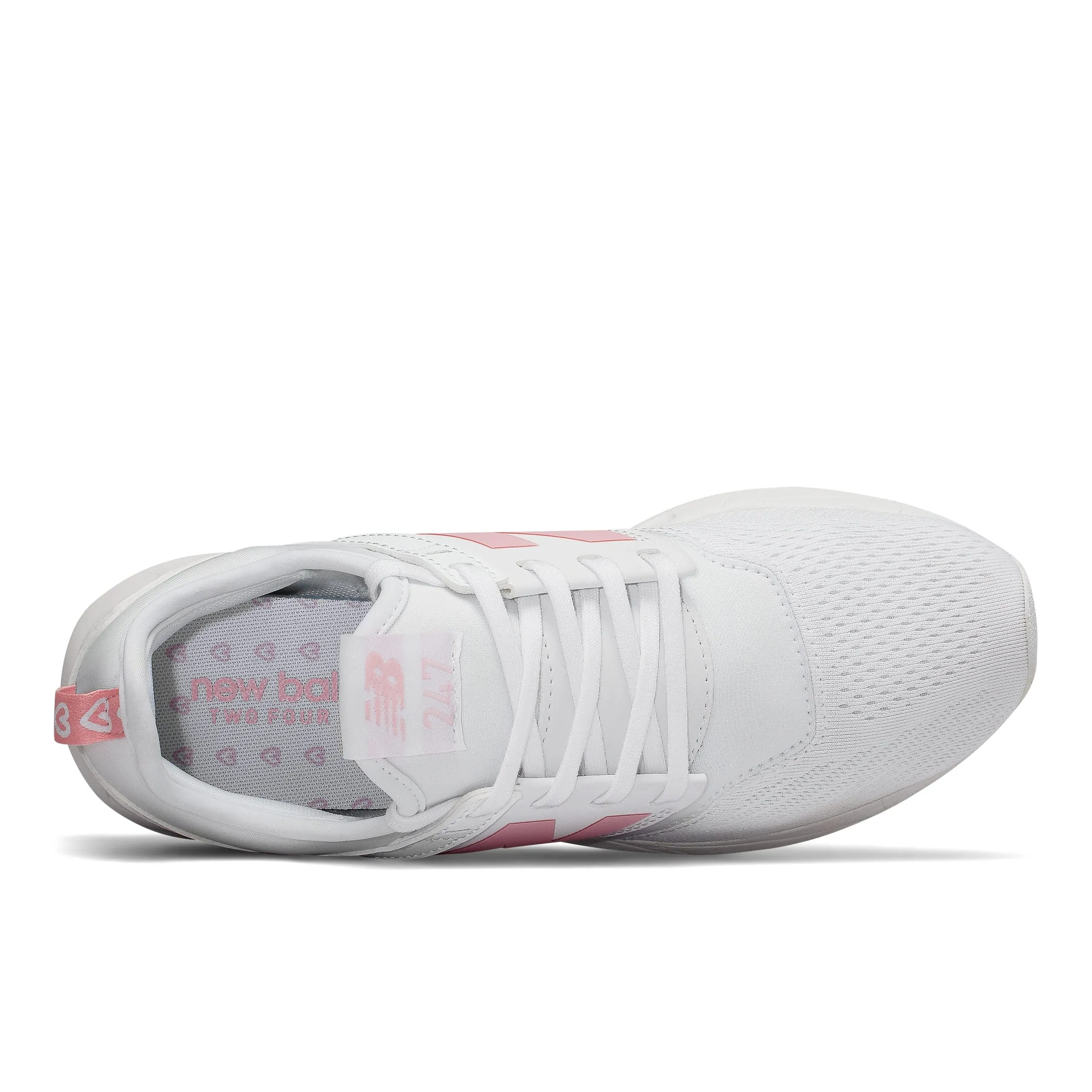 Zapatillas Urbanas Mujer New Balance 247 Blanca/Rosada