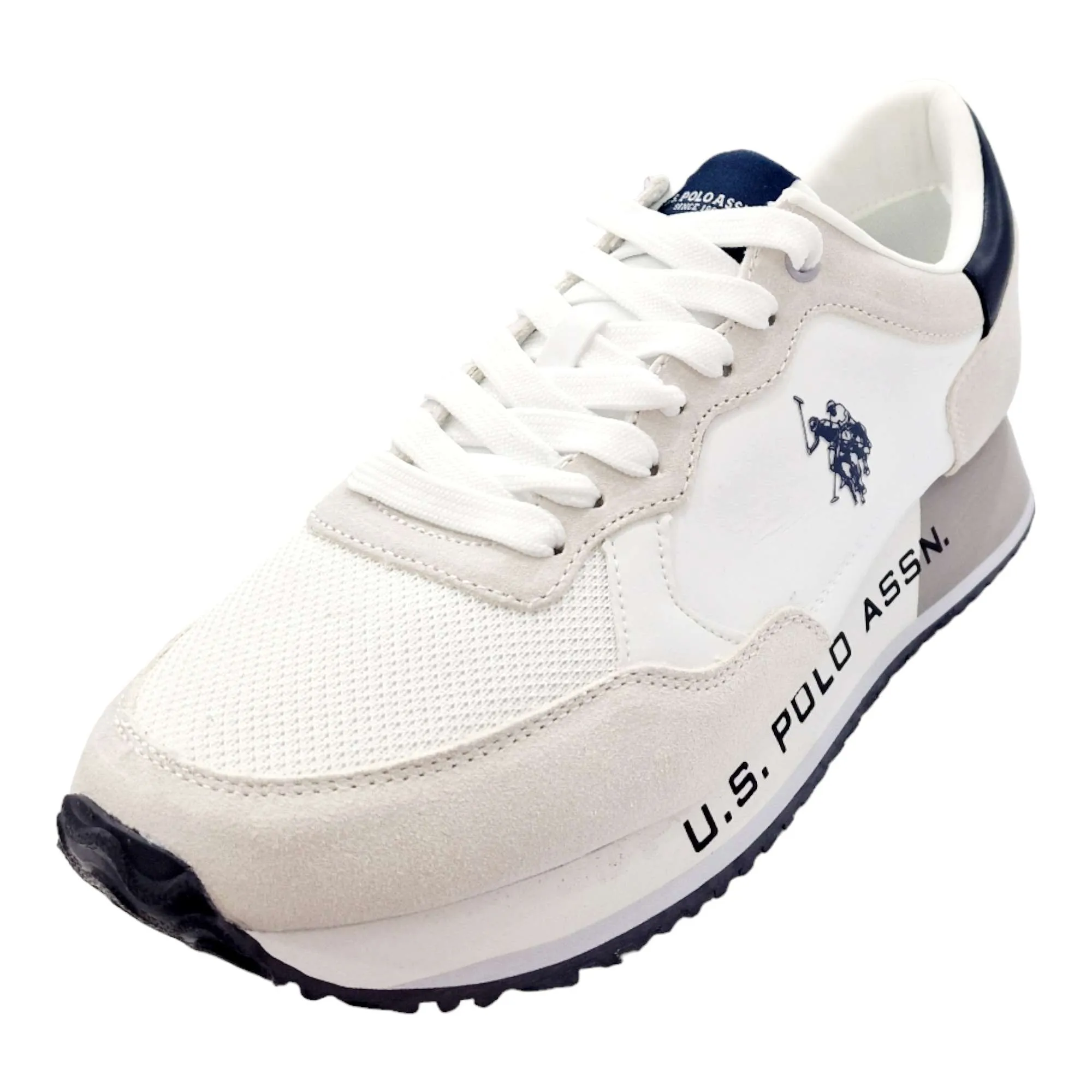 ZAPATILLAS US POLO ASSN HOMBRE BLANCA 006 BLANCO