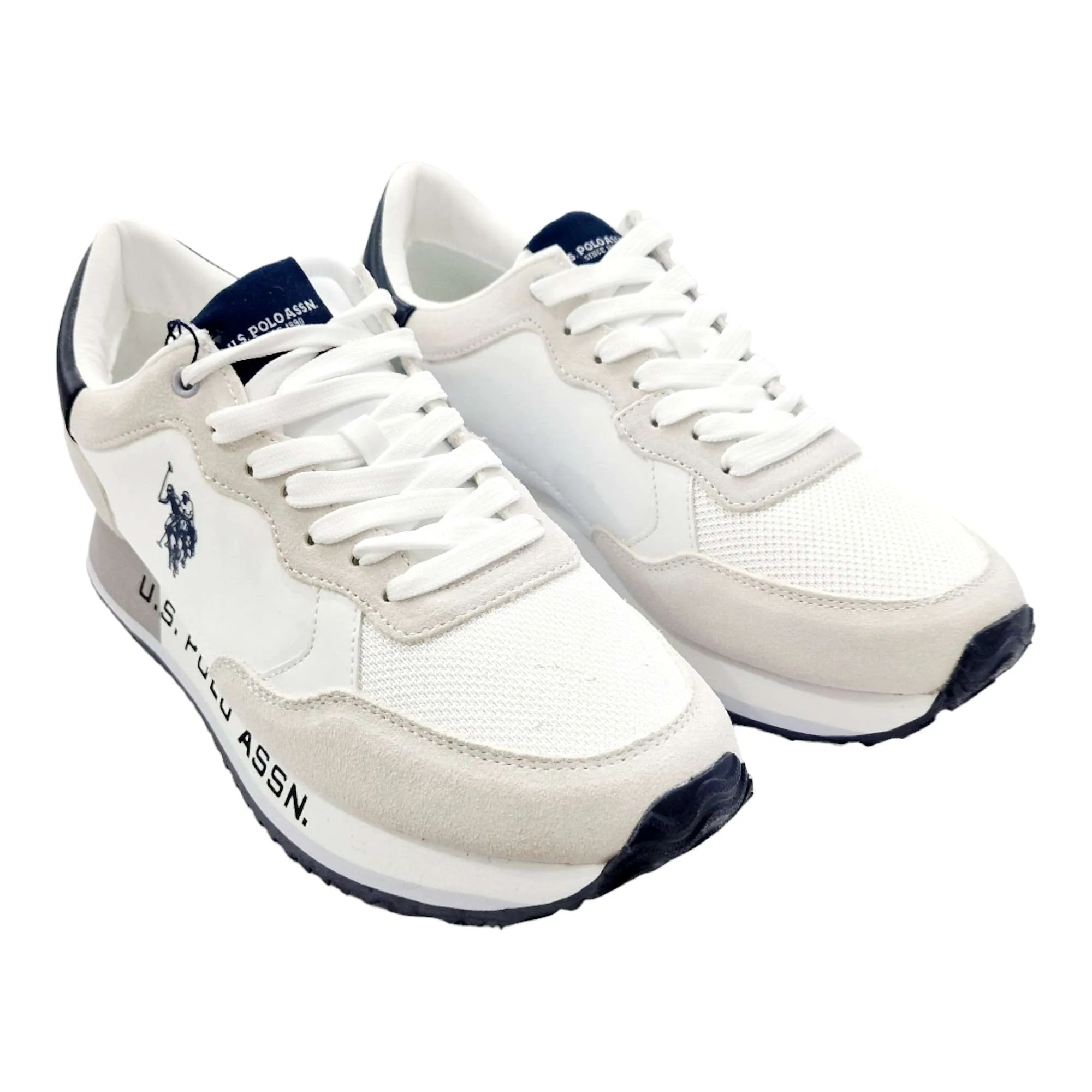 ZAPATILLAS US POLO ASSN HOMBRE BLANCA 006 BLANCO