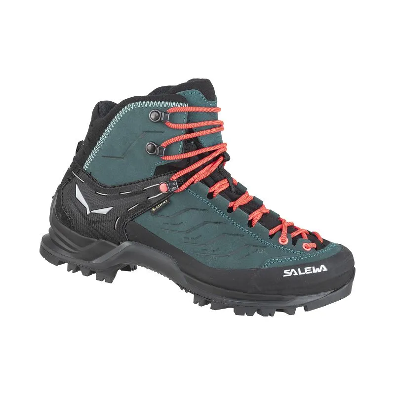ZAPATOS DE TREKKING SALEWA MTN TRAINER MID GORETEX (ATLANTIC DEEP/OMBRE BLUE) MUJER